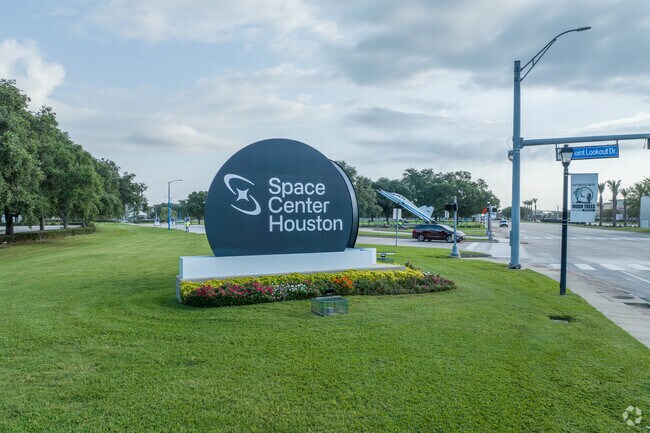 The famous Houston Space Center is located in Webster, Texas, and is open to the public.