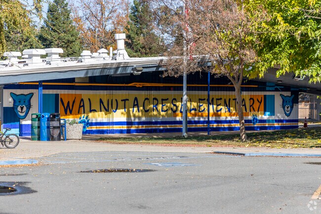 Walnut Acres Elementary School is located nearby Pine Creek.