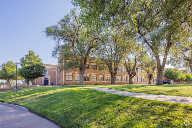 Children can easily walk or bike to Houston Middle School.