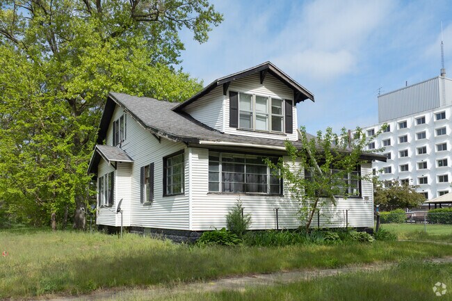 The homes in Muskegon Heights have a craftsman and bungalow style felt throughout.