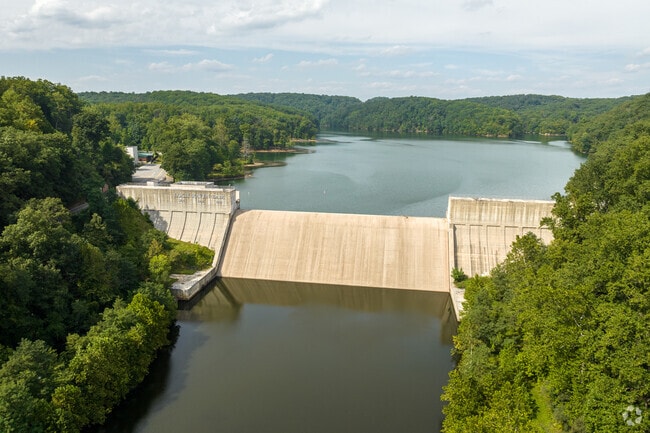 The dam at Loch Raven Reservoir is integral for powering Jacksonville's homes and businesses.
