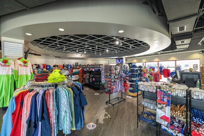 BayCare Ballpark has a nice retail store for Phillies fans.