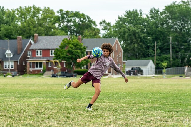 There is plenty of room to practice your shot, swing, or throw at Marrusso Park.