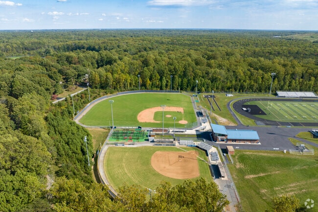 Charles J. Colgan Sr. High has baseball fields for students in Manassas.