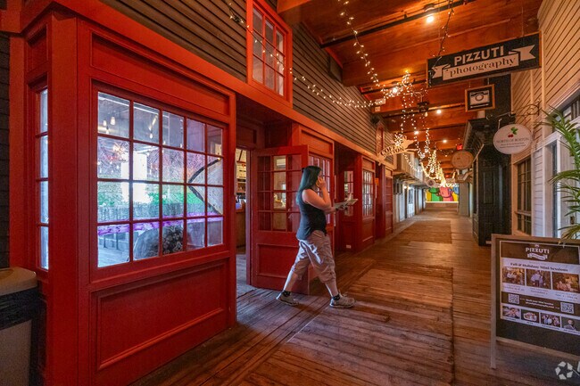 Mill No. 5 is a local shopping center in a historic warehouse in downtown Lowell.