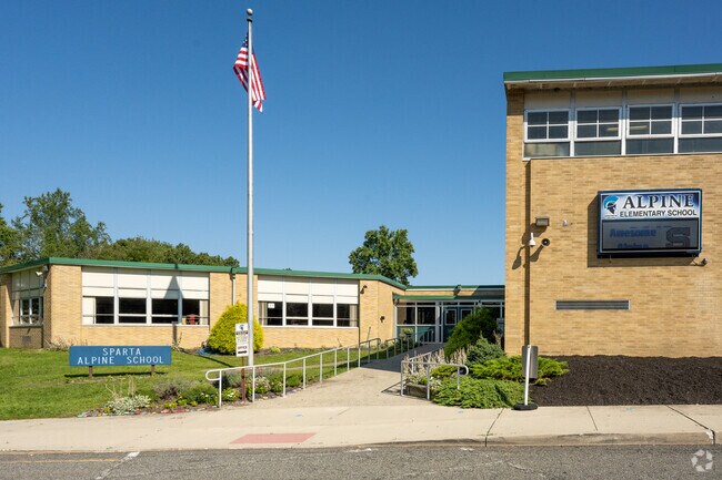 Alpine School is a highly rated school in Sparta, NJ with about 750 students in grades PK, K-2.