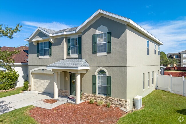 Small front porches are bordered by beautiful columns that add additional character to the home.