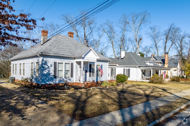 Downtown York still has some homes built in the early 1900s.