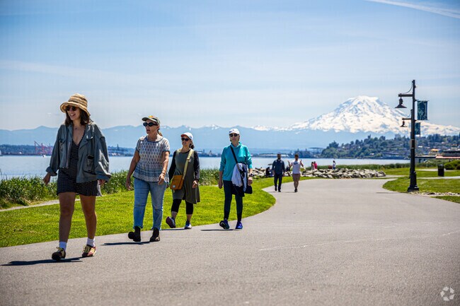 Residents of Ruston can enjoy the outdoors with easy access to trails and beaches.