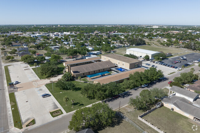 Calvary Christian School is located on the north side of Harlingen on N 7th St.