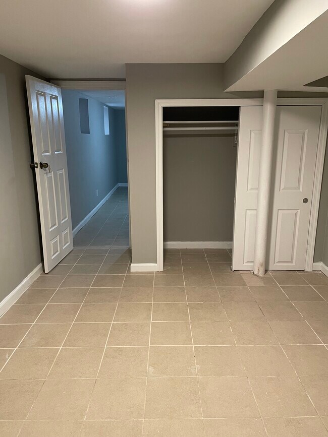 Large bedroom closet
