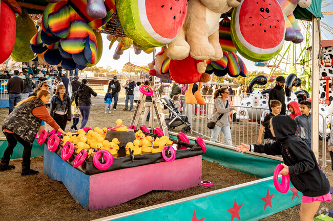 Win some prizes at the many games at the Syosset High School Carnival.