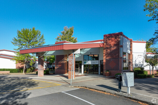 The Meadow View School serves grades K-8 on Legacy St in Eugene.