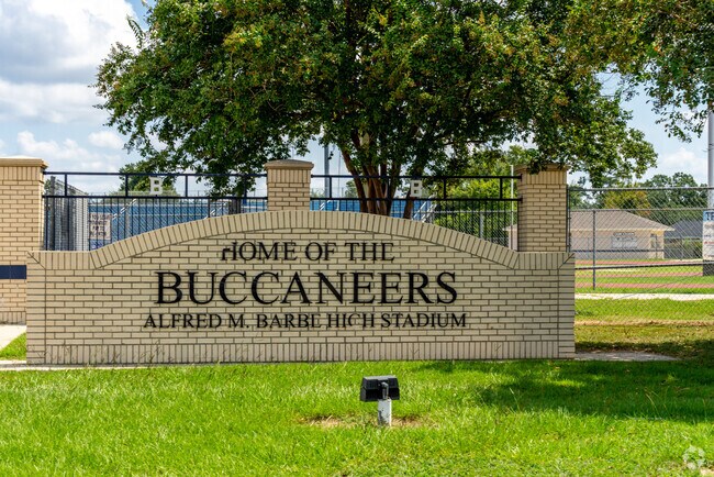 Students are the highest priority at A. M. Barbe High School.