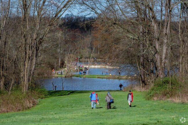 Welcome to the Kids' Fishing Derby at Firestone Metro Park's Turtle Pond,