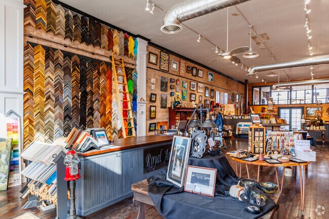 Art galleries and boutiques are sprinkled along Main Street in downtown Baker City.