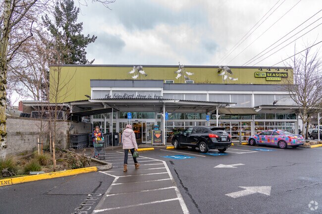 New Seasons is a locals' favorite grocery store in the Arbor Lodge neighborhood.