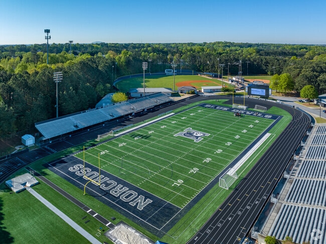 Norcross High School's Premier Athletic Field and Stadium.