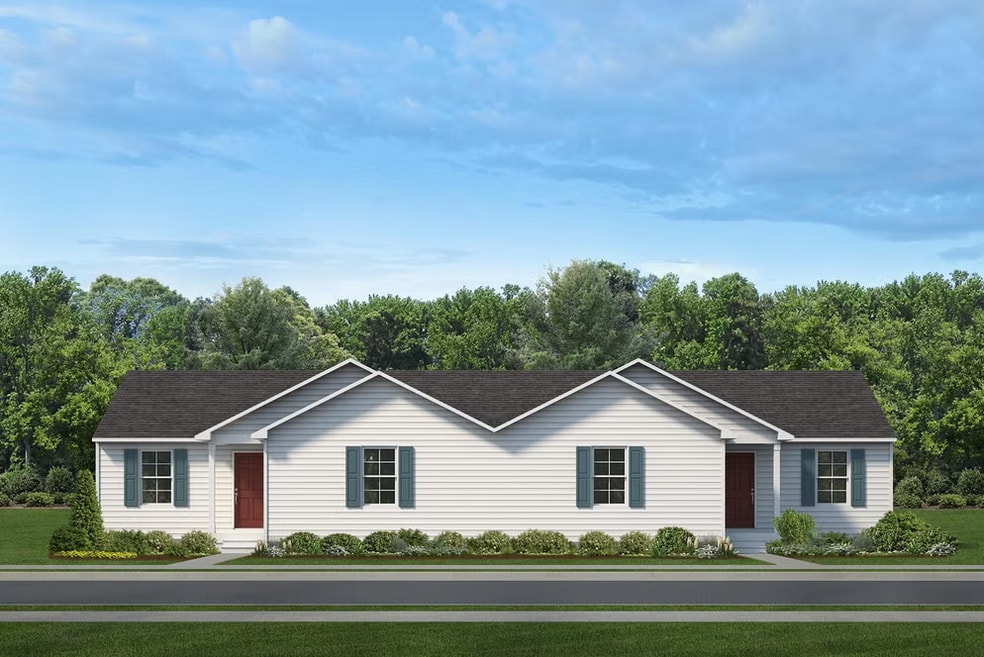 The Avery Duplex Floorplan Photo