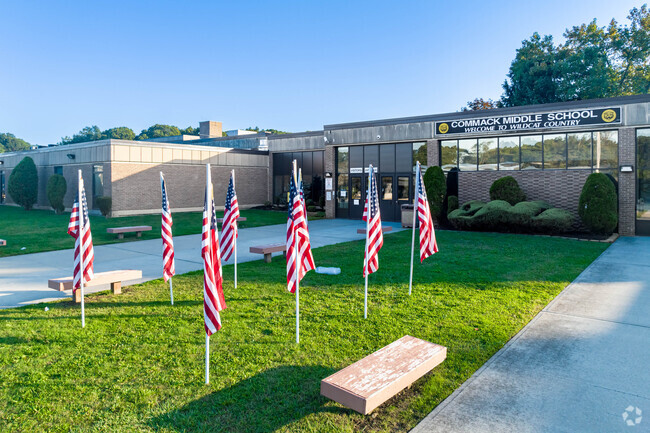 Commack Middle School is home to 1,309 students.