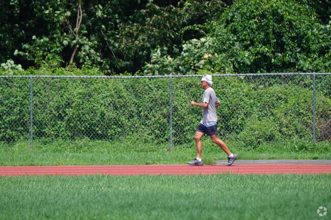 The Rock Creek Village neighborhood offers many parks and trails to get out and exercise.