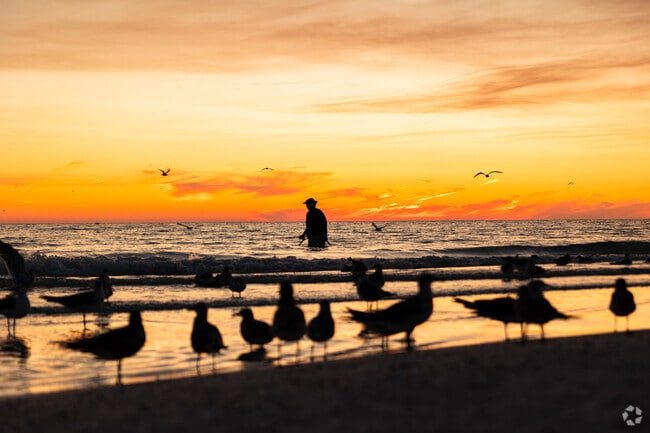 Coral Cove residents have easy access to the nearby Siesta Key Beach, known for its sunsets.