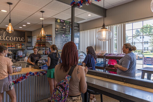The Lucky Penny is a popular spot for coffee and treats on LaGrange's north side.