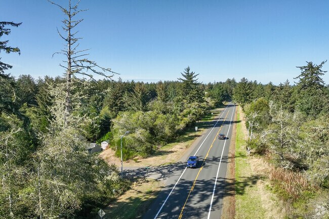 Travel south from Ft Stevens State Park to catch the Oregon Coast Highway.