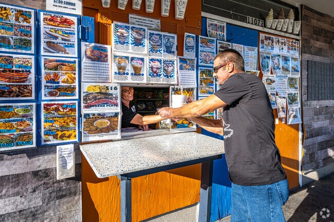 In Saint Rose grab a cool treat on a hot day at St. Rose Snoballs.