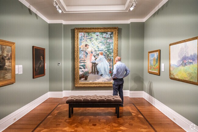 The Swope Art Museum is a downtown attraction located near Plaza North-Highland.