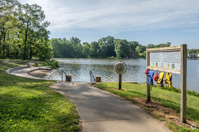 Chester Township's Grose Park has a small swimming beach.