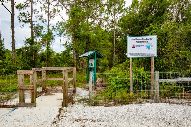 The Little Manatee River Nature Preserve in Wimauma is a great place for a hike.