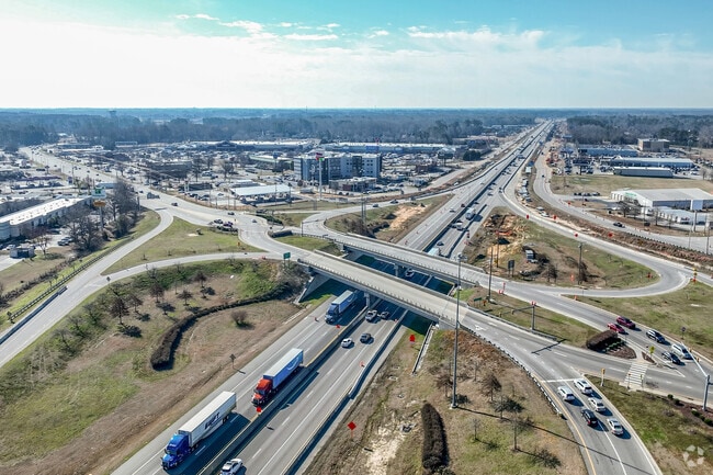 I-95 runs north-south through Lumberton and I-74 passes the city on its south side for easy east-west travel.