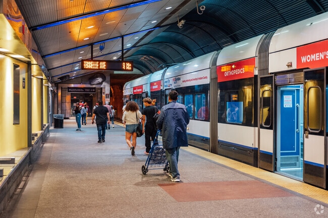 In addition to 2 other stations in Clifton Park, the Bergenline Light Rail stop is the only underground station in the entire Light Rail system.