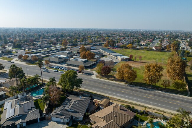 The field at Almondale Elementary is on the North side of the campus.