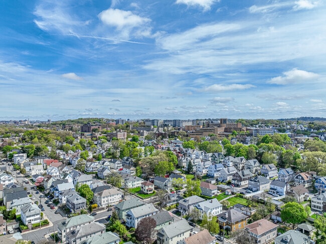 Allston is a village just outside of Boston established in 1868.