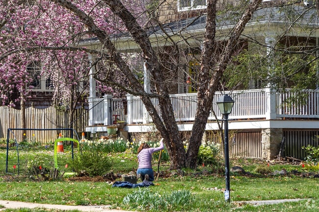 Spring has sprung and Mt Washington gardeners are busy tending to their gardens.
