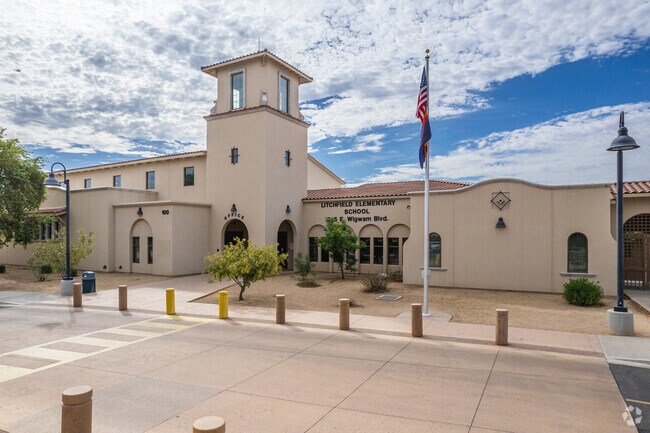The administrative hub at Litchfield Elementary School in Litchfield Park.