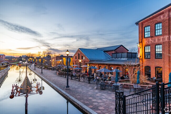 Nothing beats a sunset overlooking Carroll Creek, just a short drive from Bartonsville.