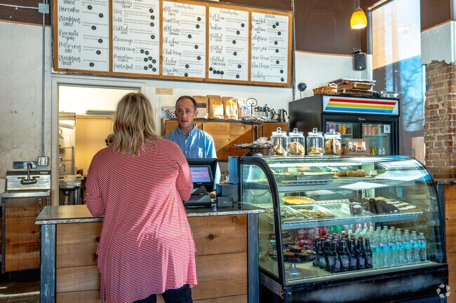 Washington residents enjoy a friendly smile at Altheas Vault .