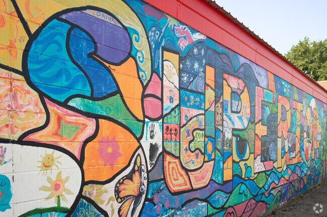 Superior has everything just like this mural shows.