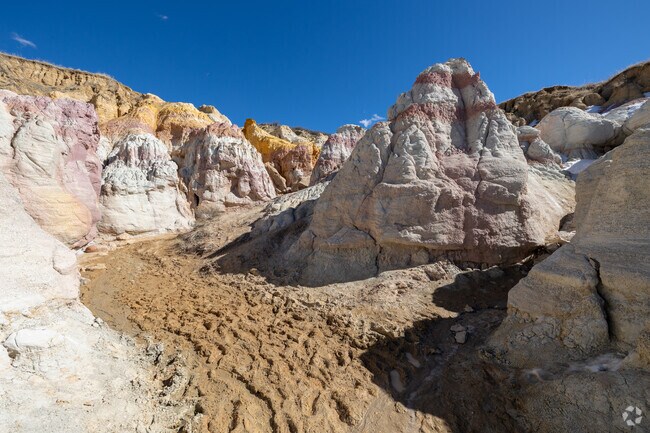 Take a hike at Paint Mines Interpretive Park just minutes away from Peyton.