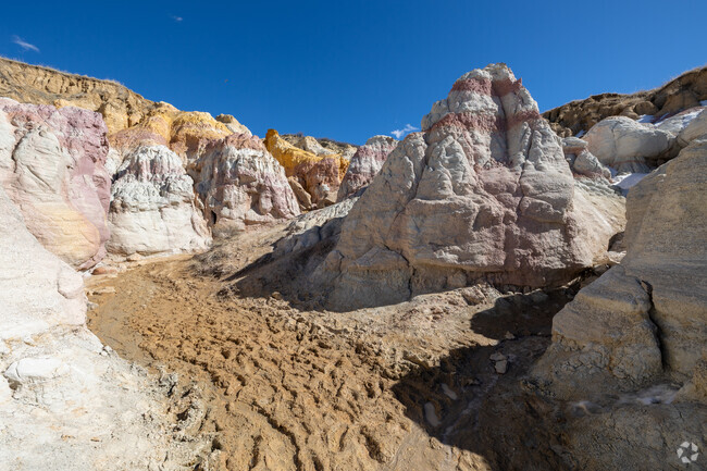 Take a hike at Paint Mines Interpretive Park just minutes away from Peyton.