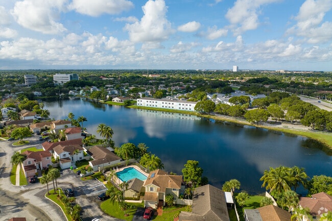 Welleby’s waterfront homes are nestled along the lake, offering serene living spaces.