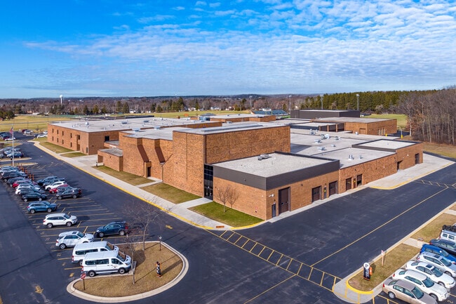 A view of Grafton High School.