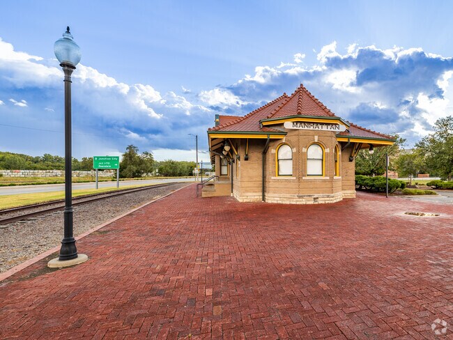 You you find a lot of historic building scattered throughout Manhattan KS.