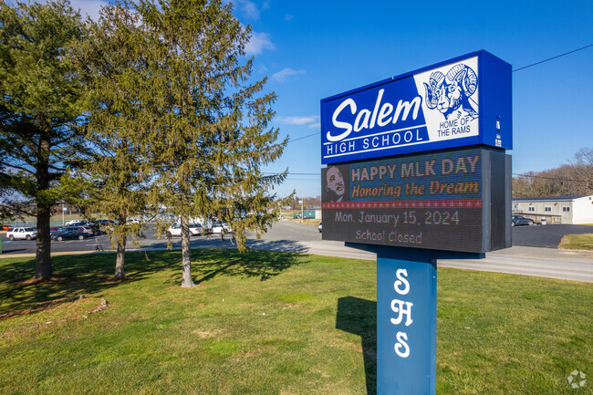 Students at Salem High School love the dedicated staff.