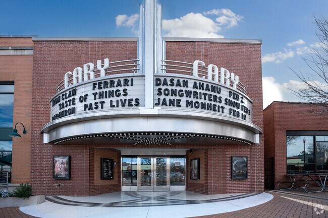 The Cary is a 175-seat art house theater that offers independent films, classic cinema.