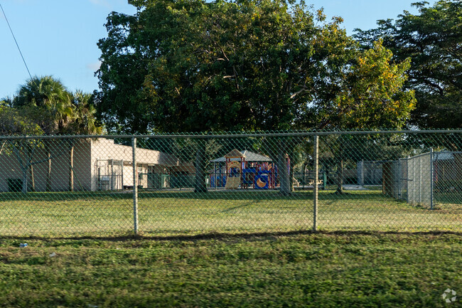 Driftwood Acres students can enjoy the playground during recess at Sheridan Park Elementary.