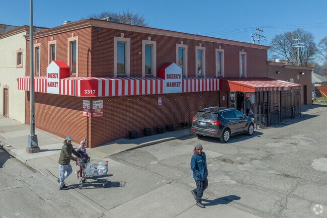 Hamtramck's Bozek Market offers high quality meats and produce.